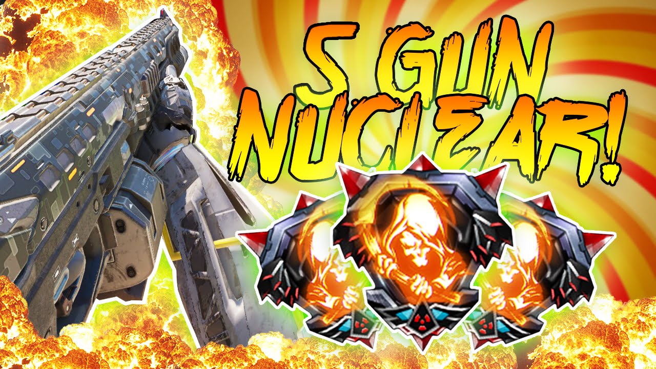 5 WEAPON NUCLEAR! - [PC] Nuclear - (Black Ops 3 Multiplayer)