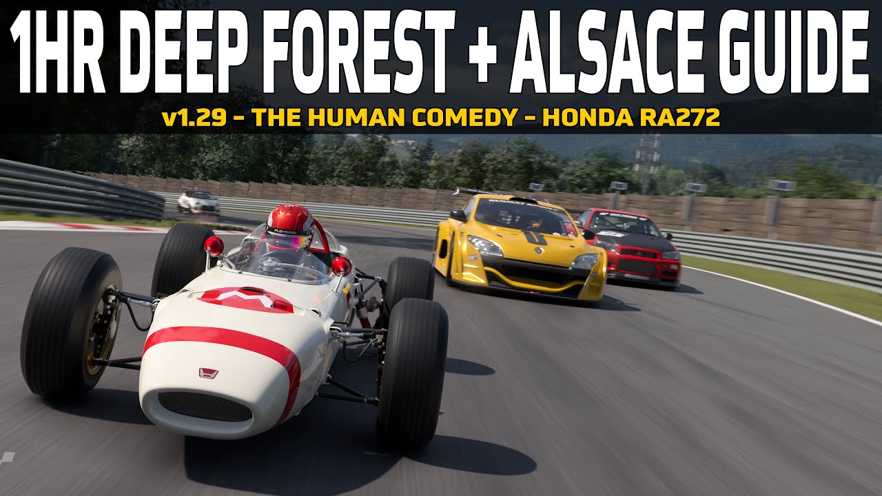Gran Turismo 7 v1.29 — 1 час путеводителя по Глубокому лесу и Эльзасу (Человеческая комедия) — Ho...