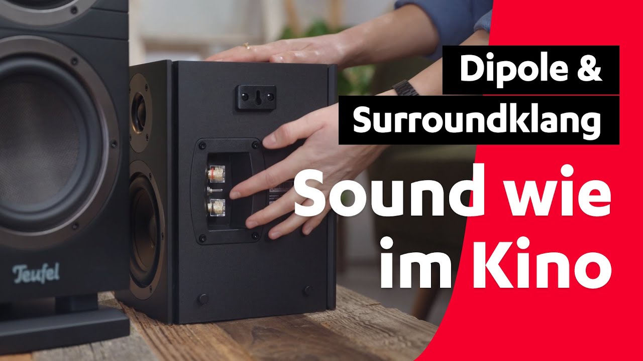 Dipol-Lautsprecher: Kino-Sound f&uuml;r zu Hause | Teufel Tutorials