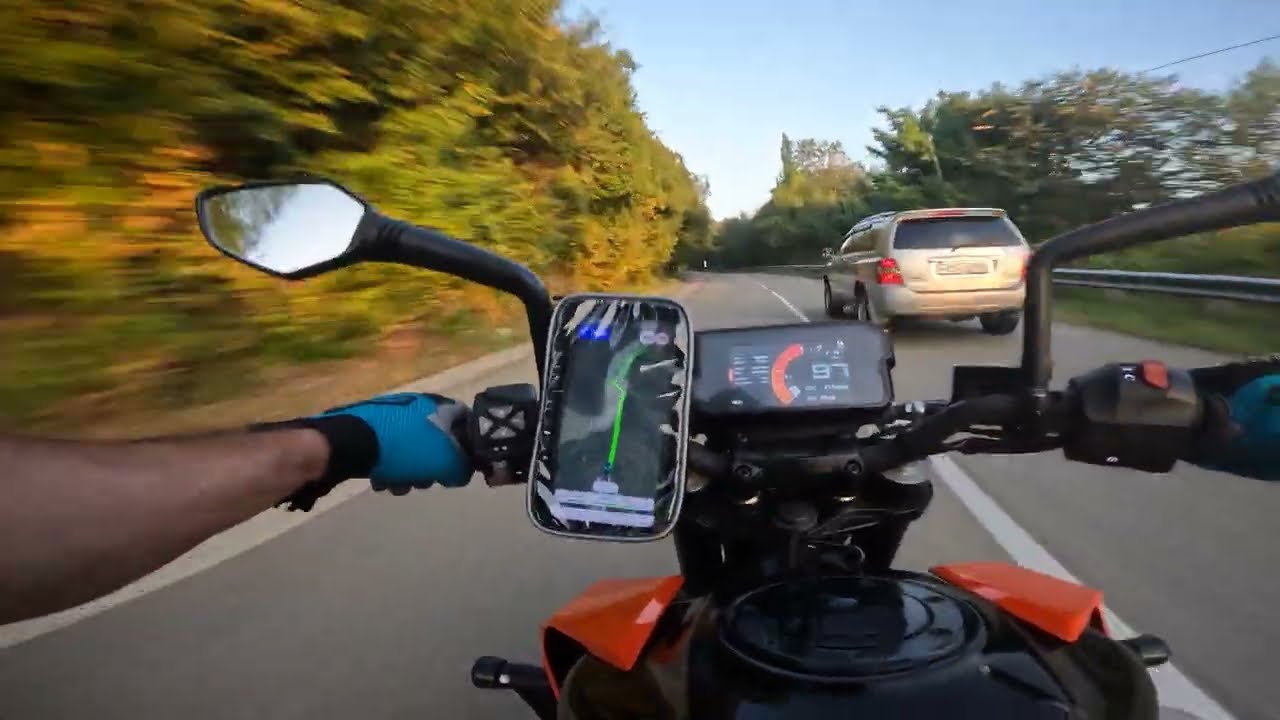 KTM DUKE 390 | POV | PURE SOUND | SOCHI 
