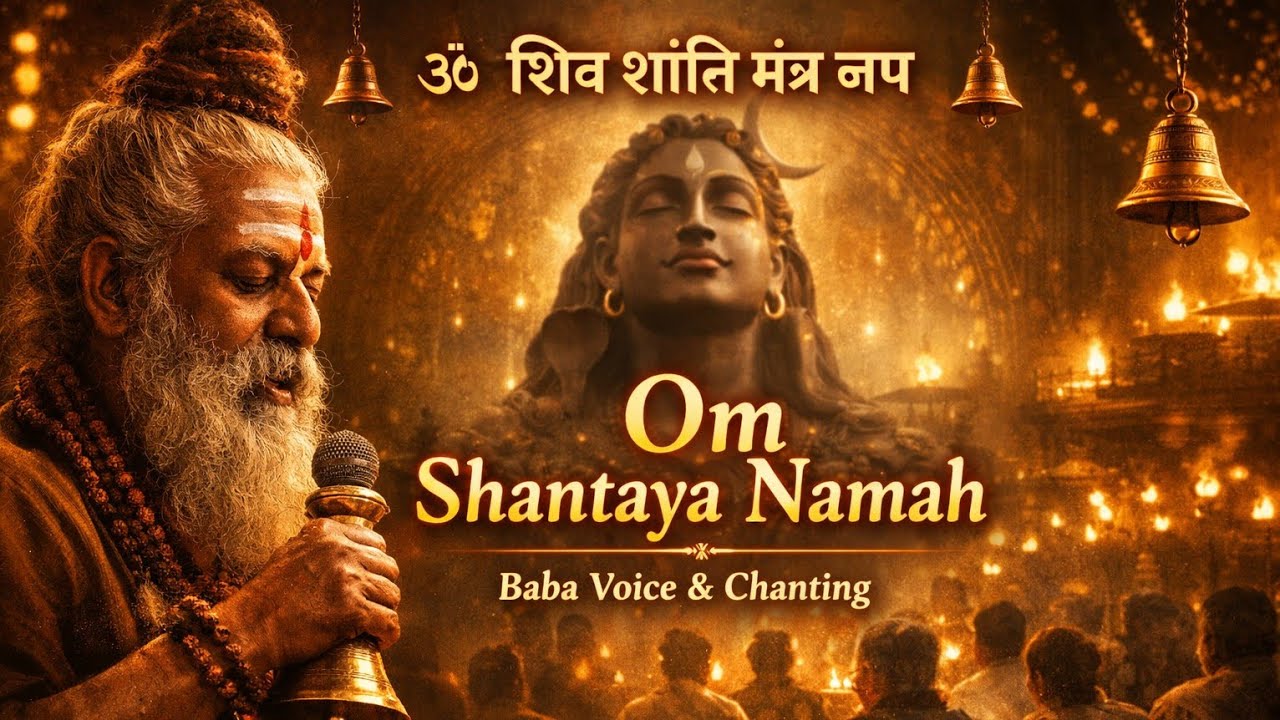 महादेव का दिव्य शांति मंत्र | Om Shantaya Namah | बाबा की आवाज में शक्तिशाली जप#harharmahadev 