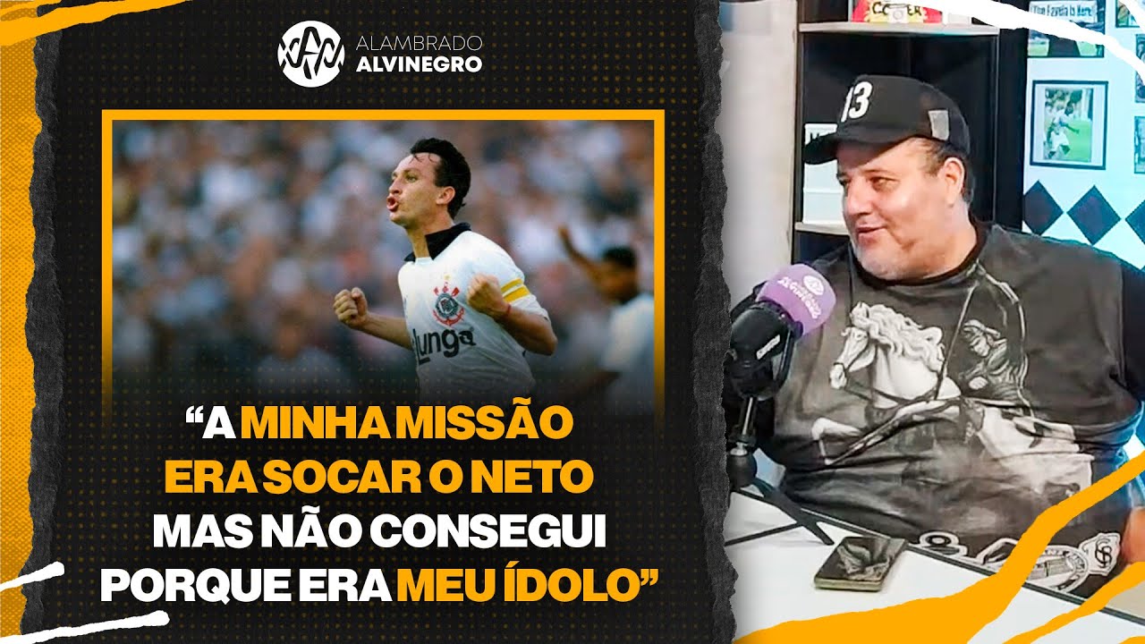 METALEIRO DOS GAVIÕES DA FIEL CONTA HISTÓRIAS SOBRE CRAQUE NETO E CAÇA AOS JOGADORES DO CORINTHIANS