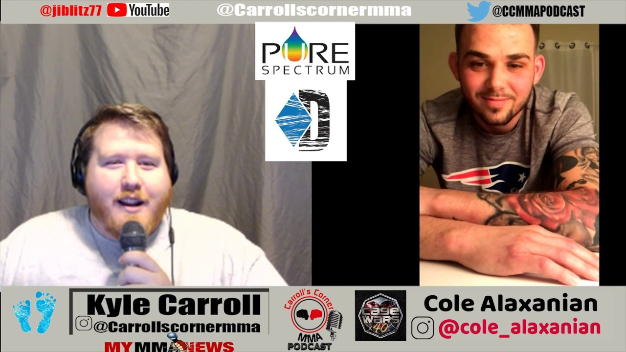 Cole Alaxanian Cage Wars 40 MMA Welterweight Fight | CCMMA Podcast