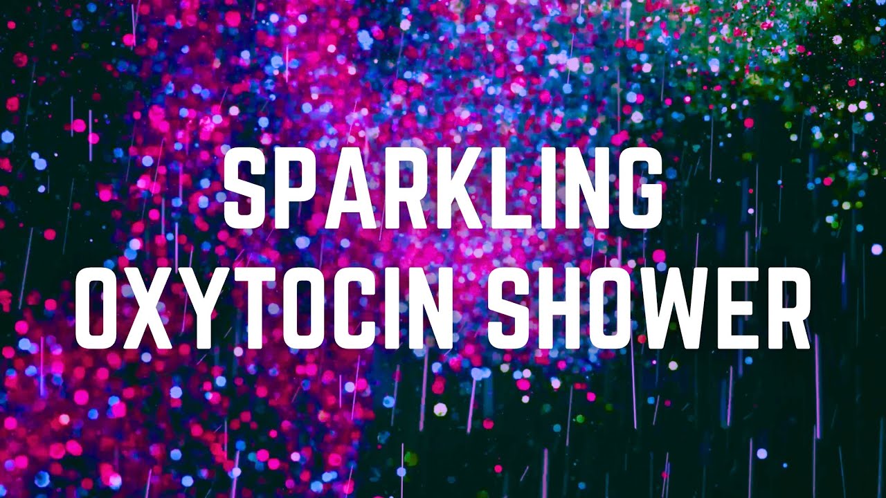 SPARKLING OXYTOCIN RAIN | 12 Hrs | No Midway Ads | Black Screen | Sleep/ Relax/ Focus/ Calm Anxiety