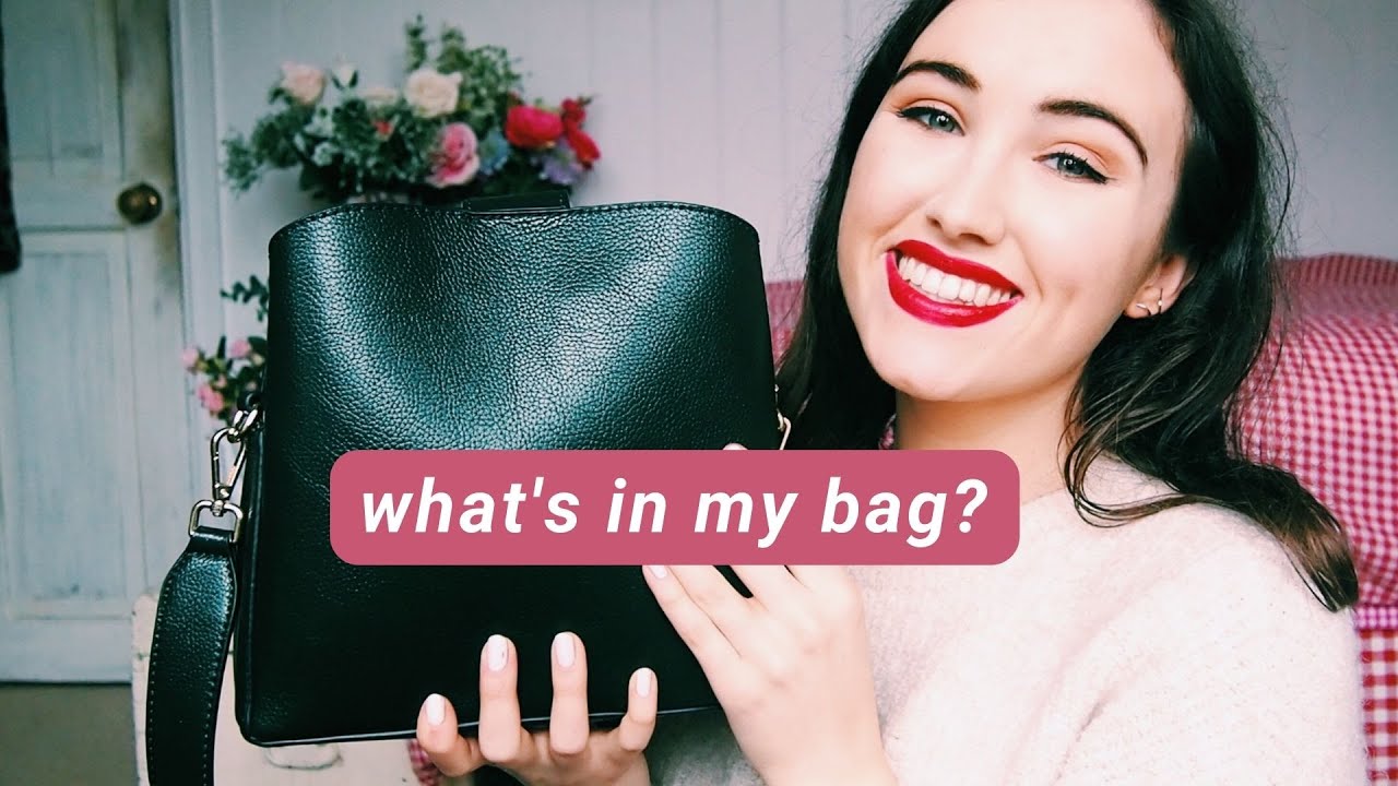 WHAT'S IN MY BAG? CRUELTY FREE + VEGAN.