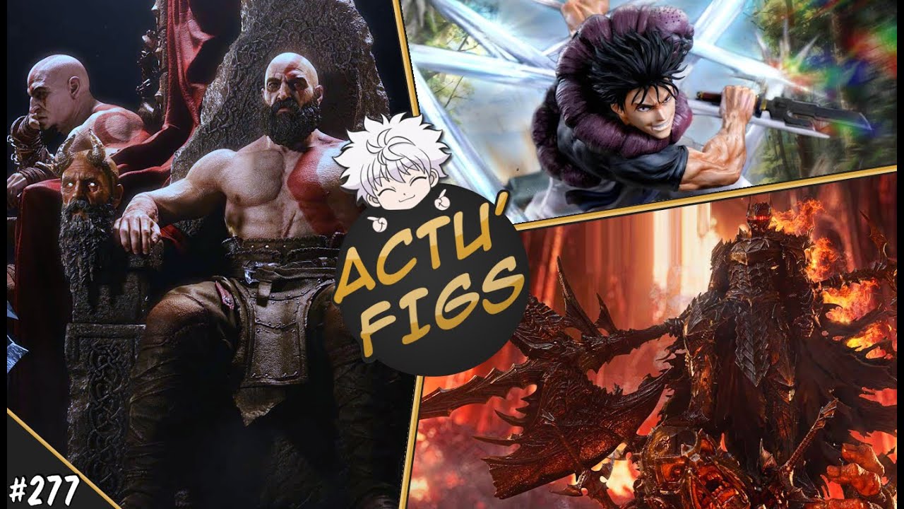 Jujutsu Kaisen ENFIN respecté en 2026 ! Double GOD OF WAR 📢Actu'Figs 277