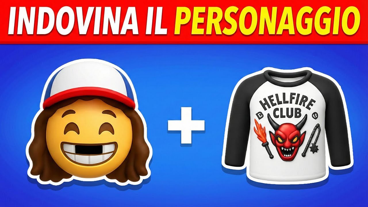 Indovina i personaggi di Stranger Things 5 dagli emoji 🧗‍♂️🧸📺 Eleven, Mike, Dustin, Max, Jim Hopper
