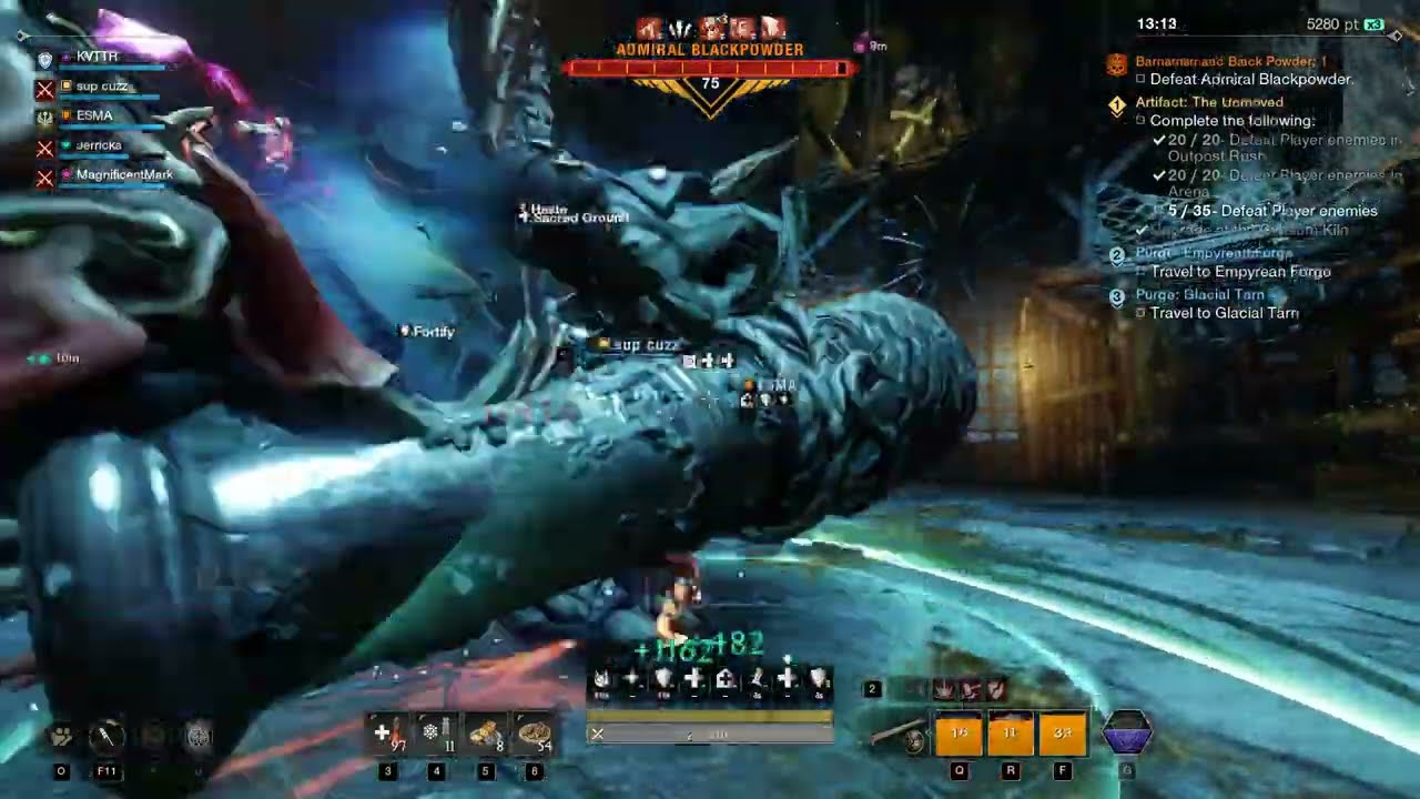 Admiral Blackpowder Boss. New World Aeternum.