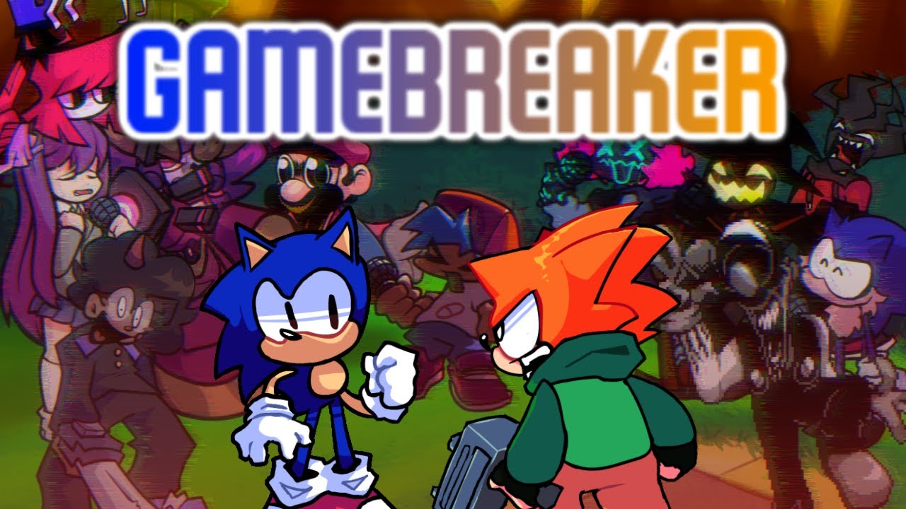 FNF - Gamebreaker But Every Turn, Another Different Character Is Used (Gamebreaker BETADCIU)