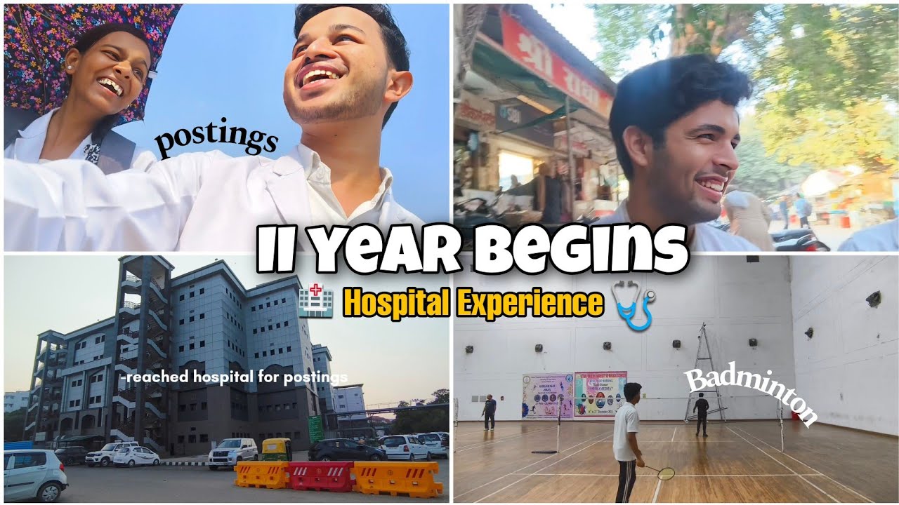 First day of 2nd year as a bpt student ! 🩺 | Hospital Posting Experience 💀🤯 