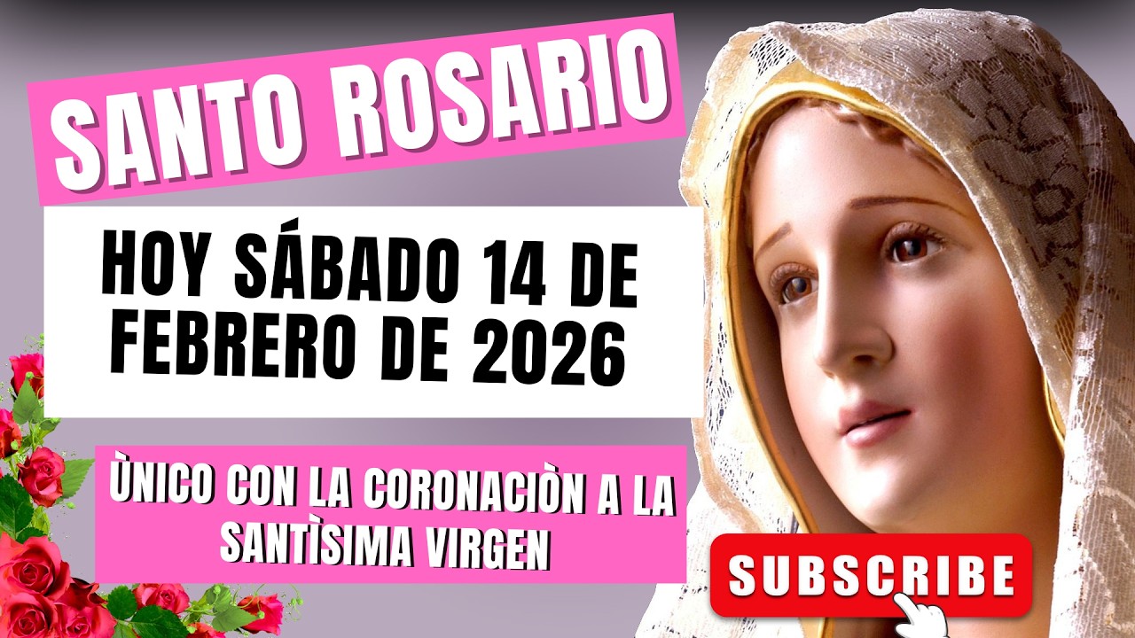 Hoy rezamos juntos el santo rosario 🙏
