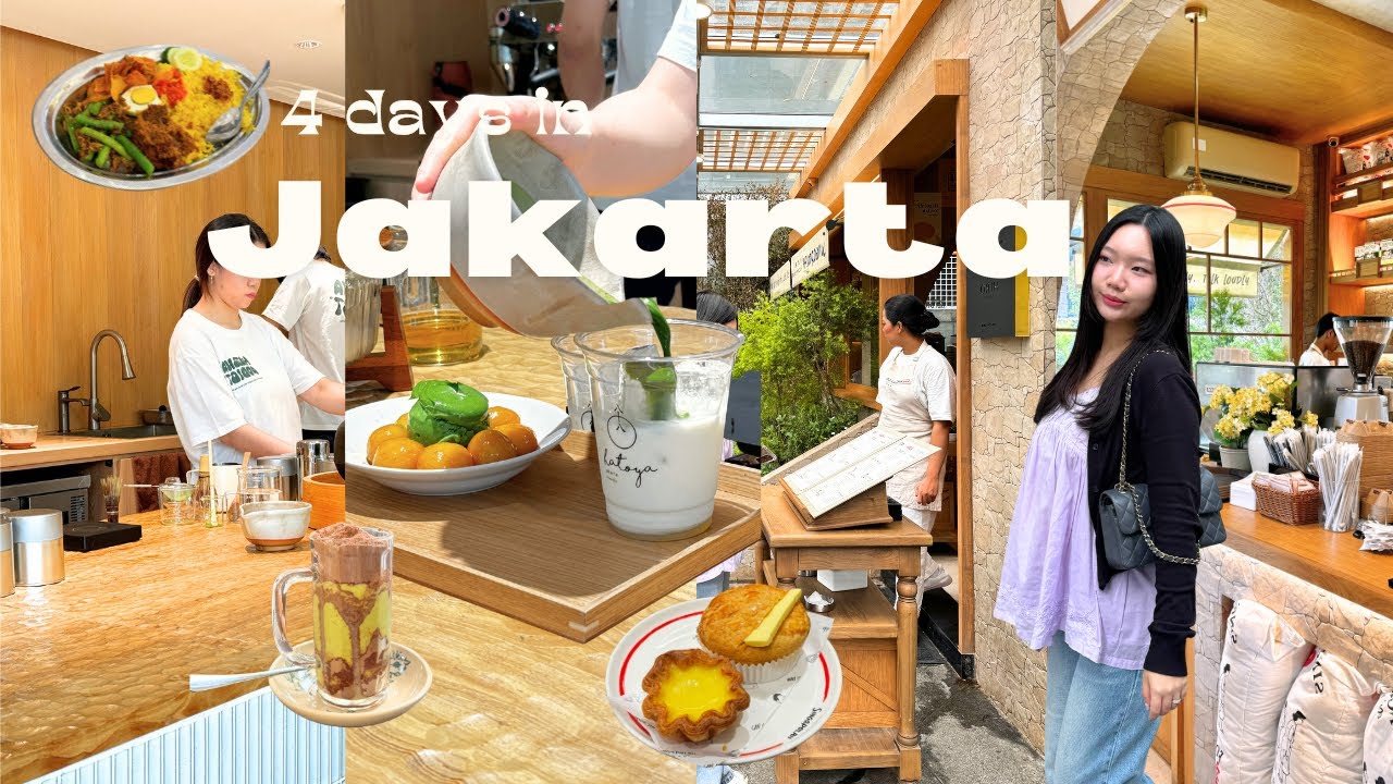 ВЛОГ ДЖАКАРТЫ 🍞: хатоя матча, много копитиама, местные блюда и другие жемчужины ❤