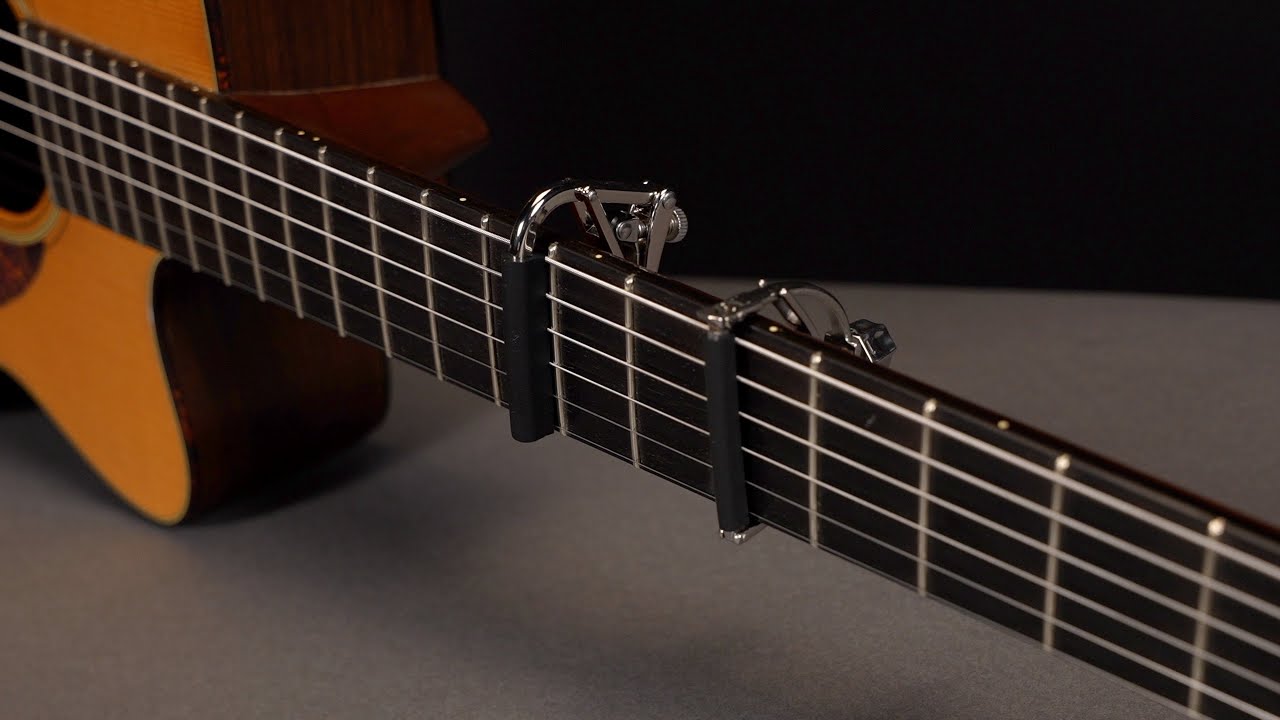 Shubb C1 and FineTune Capos Demo from Peghead Nation