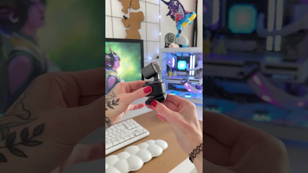 Bring Tiny 2 along to make your streams clearer and more fun! 🎮 #tech  #camera #obsbot #obsbot_tiny2