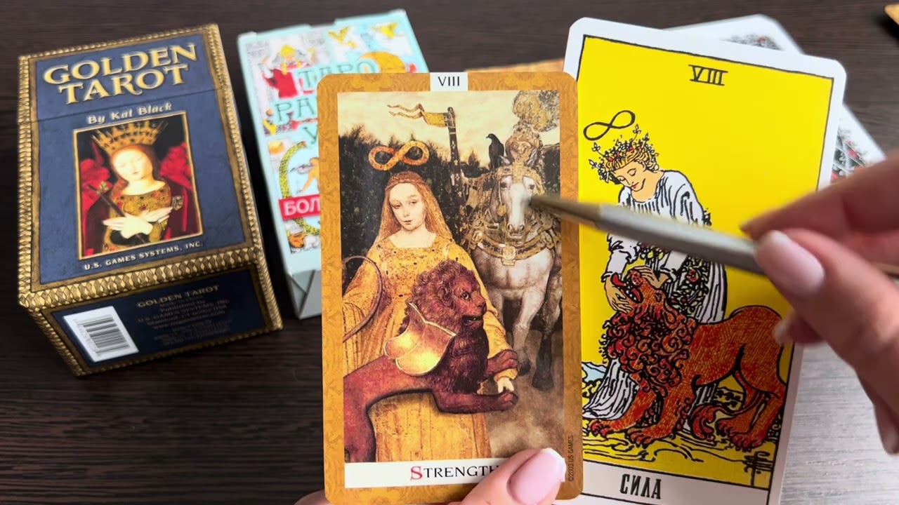 Обзор Золотое таро Кэт Блэк, Golden Tarot by Kat Black 🖼🌟
