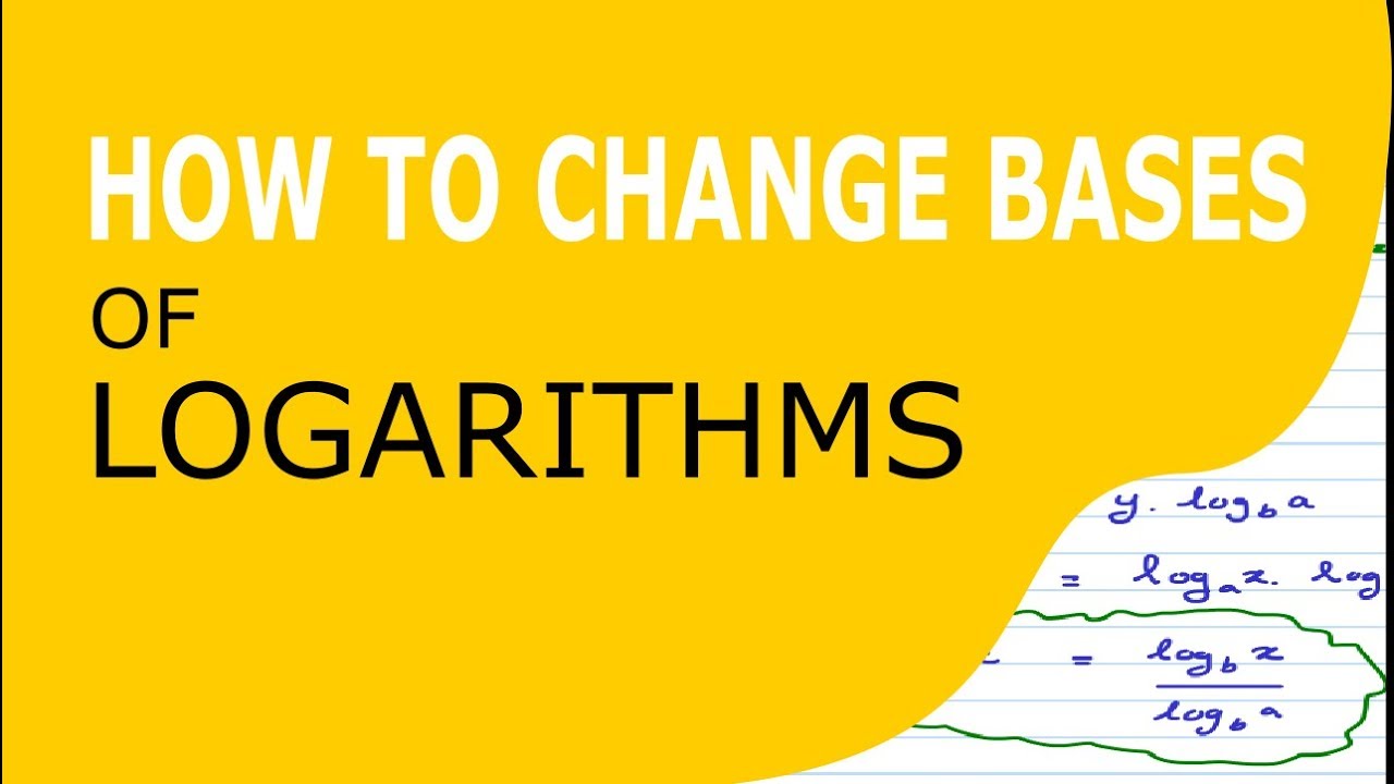 How to change bases of Logarithm - Base change formula [Mathematics - EP 01- 3]