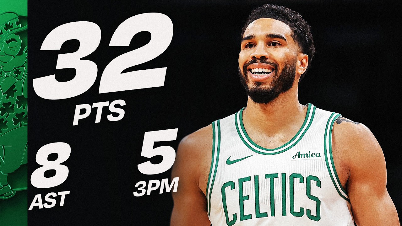 ジェイソン・テイタムのシーズン最多得点（32得点）でセルティックスが勝利 🔥 | 2026年3月29日