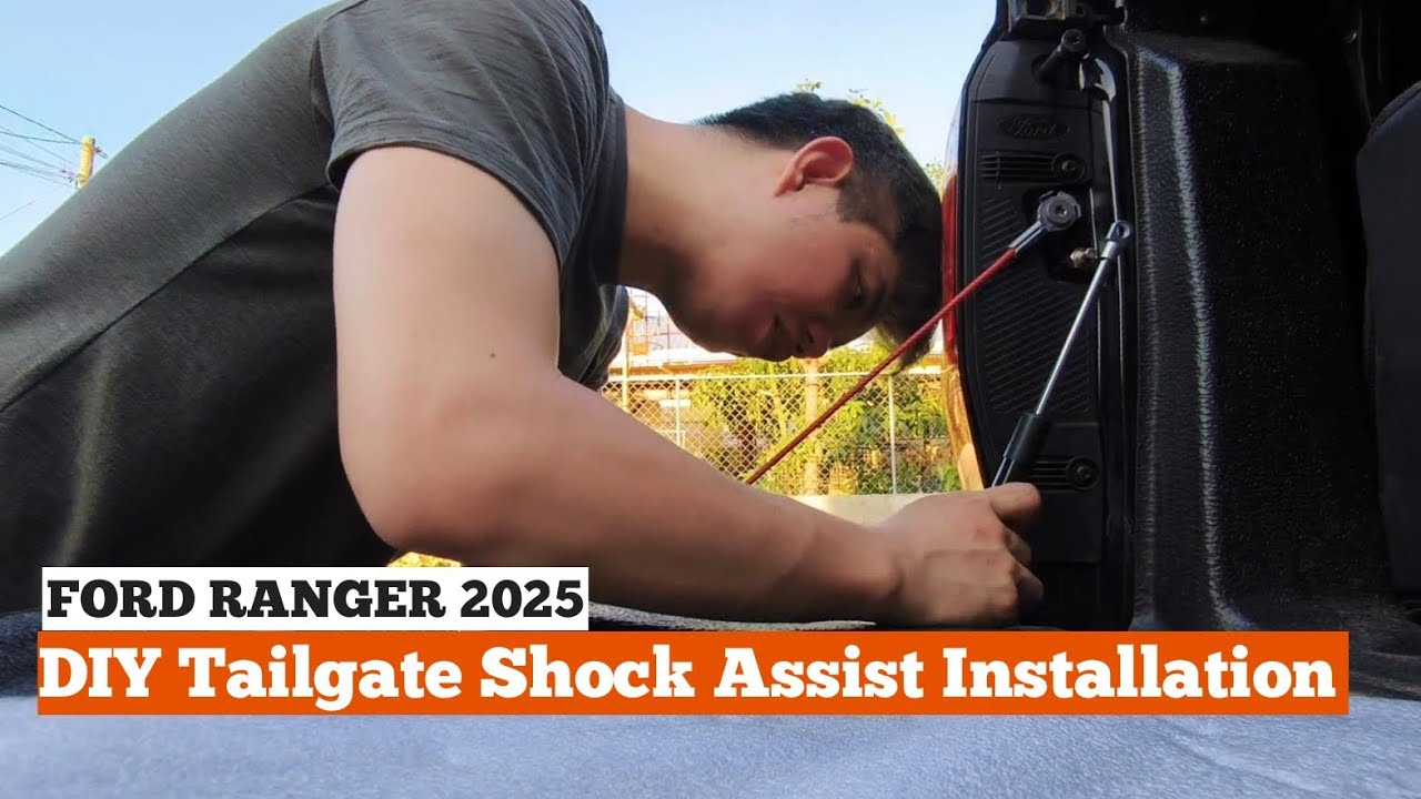 FORD RANGER - DIY Tailgate Shock Assist Installation
