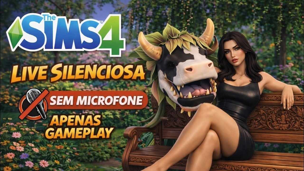 🔴 The Sims 4 LIVE|Buscando o ELIXIR DA VIDA!