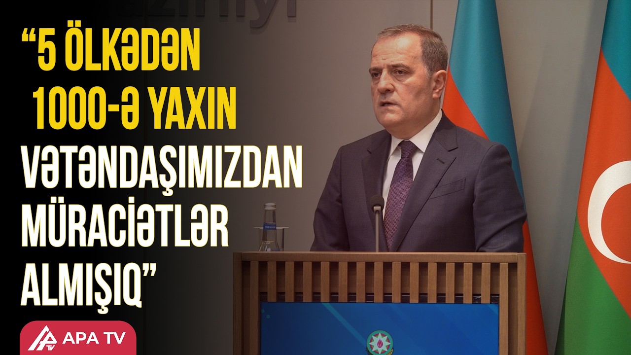 Nazir: “Səfir XİN-ə çağırıldı, İran dron hücumlarının araşdırılacağını vəd edib” | APA TV