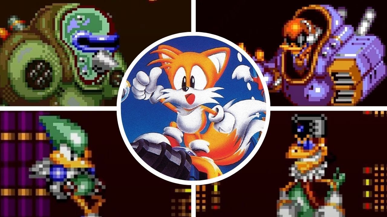 Tails Adventure | BOSSES [No Damage] + Ending || Sega Game Gear