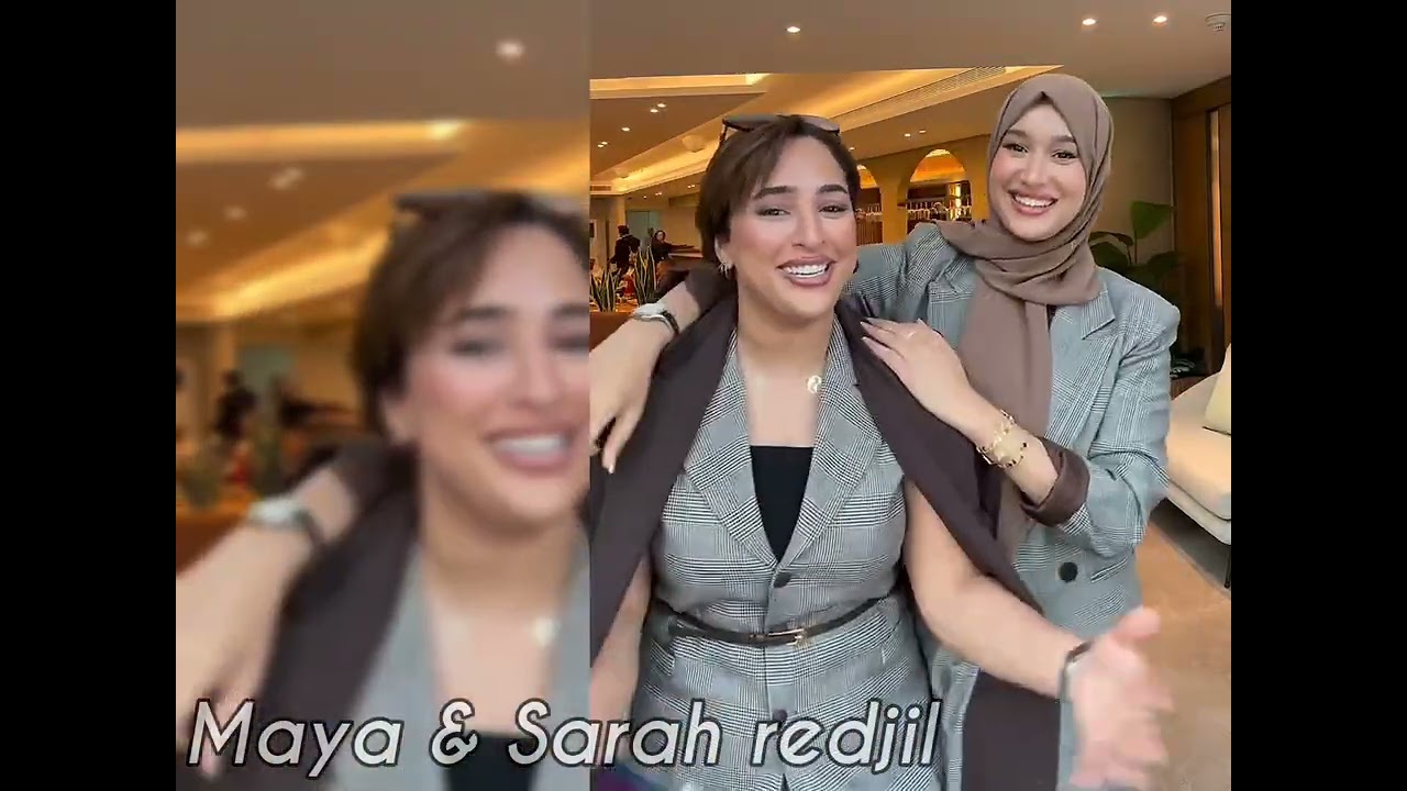 سارة رجيل : تجربة سفري مع مايا اختي 😂 تشبعوا ضحك جوزنا وقت هبال ارواحوا معانا 😍 Maya Redjil