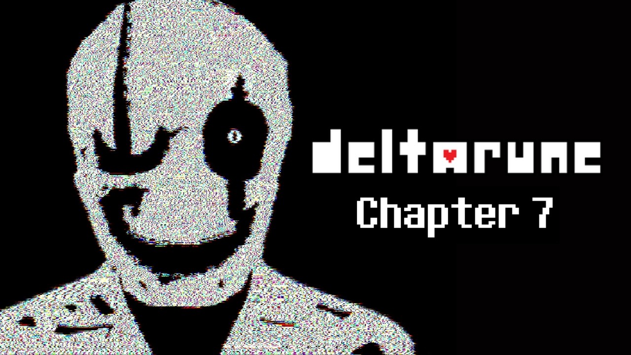 Deltarune Chapter 7 Weird Route Gaster Boss Fight