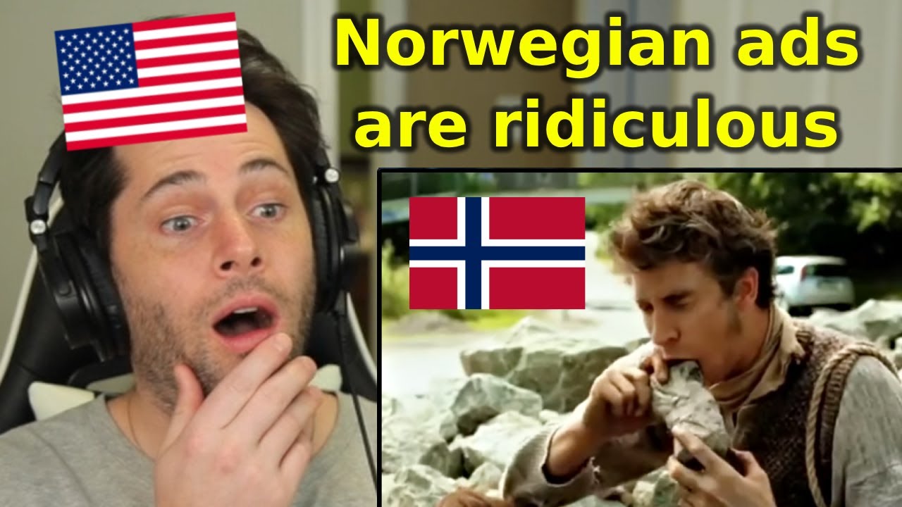 American Reacts to Hilarious Norwegian Commercials | #4