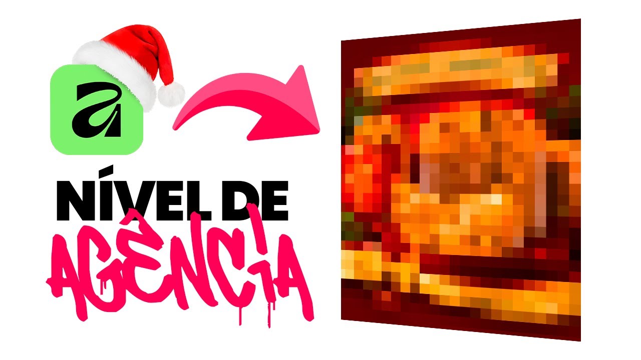 criando design de NATAL nível de agência no affinity grátis