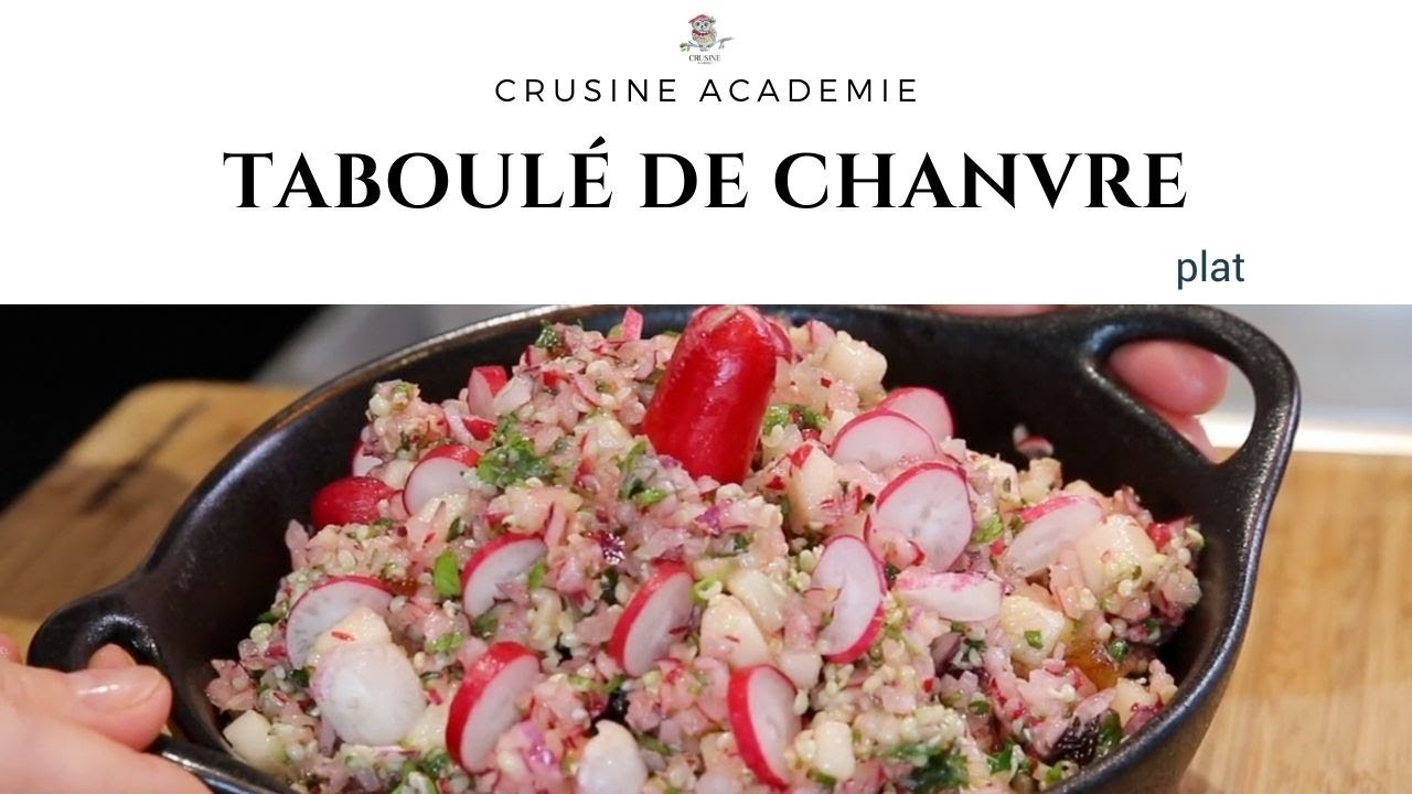 Taboulé de chanvre délicieux pour ajouter une touche de fraîcheur à votre alimentation !