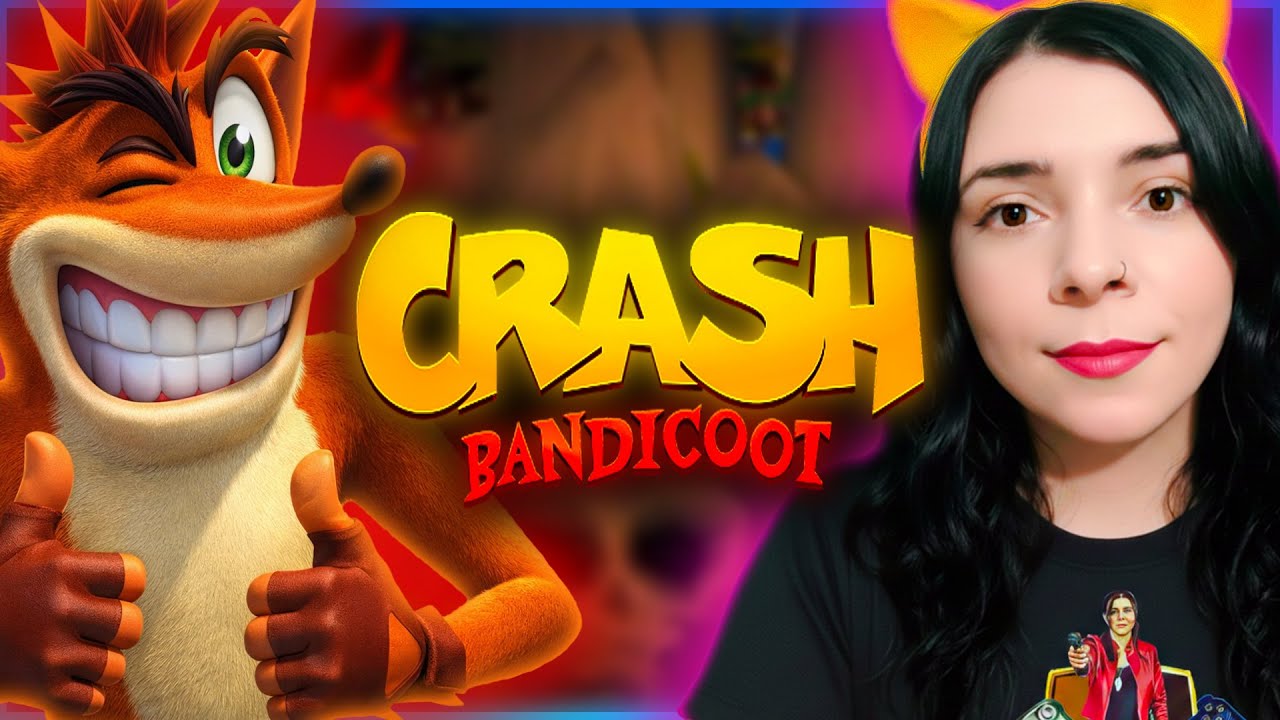 CRASH BANDICOOT CLÁSSICO DO PS1 - GAMEPLAY COMPLETA ATÉ ZERAR - AO VIVO