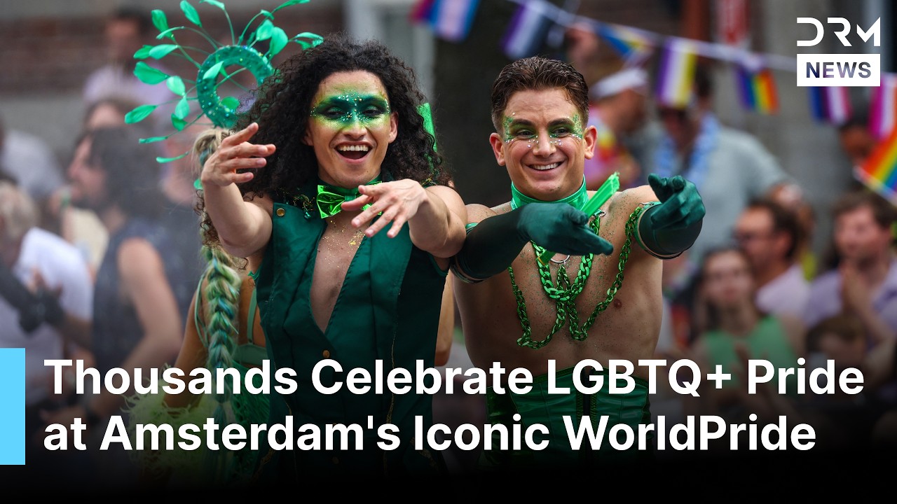 Amsterdam's WorldPride 2026 Canal Parade Draws Hundreds of Thousands to Historic Canals | AQ1G