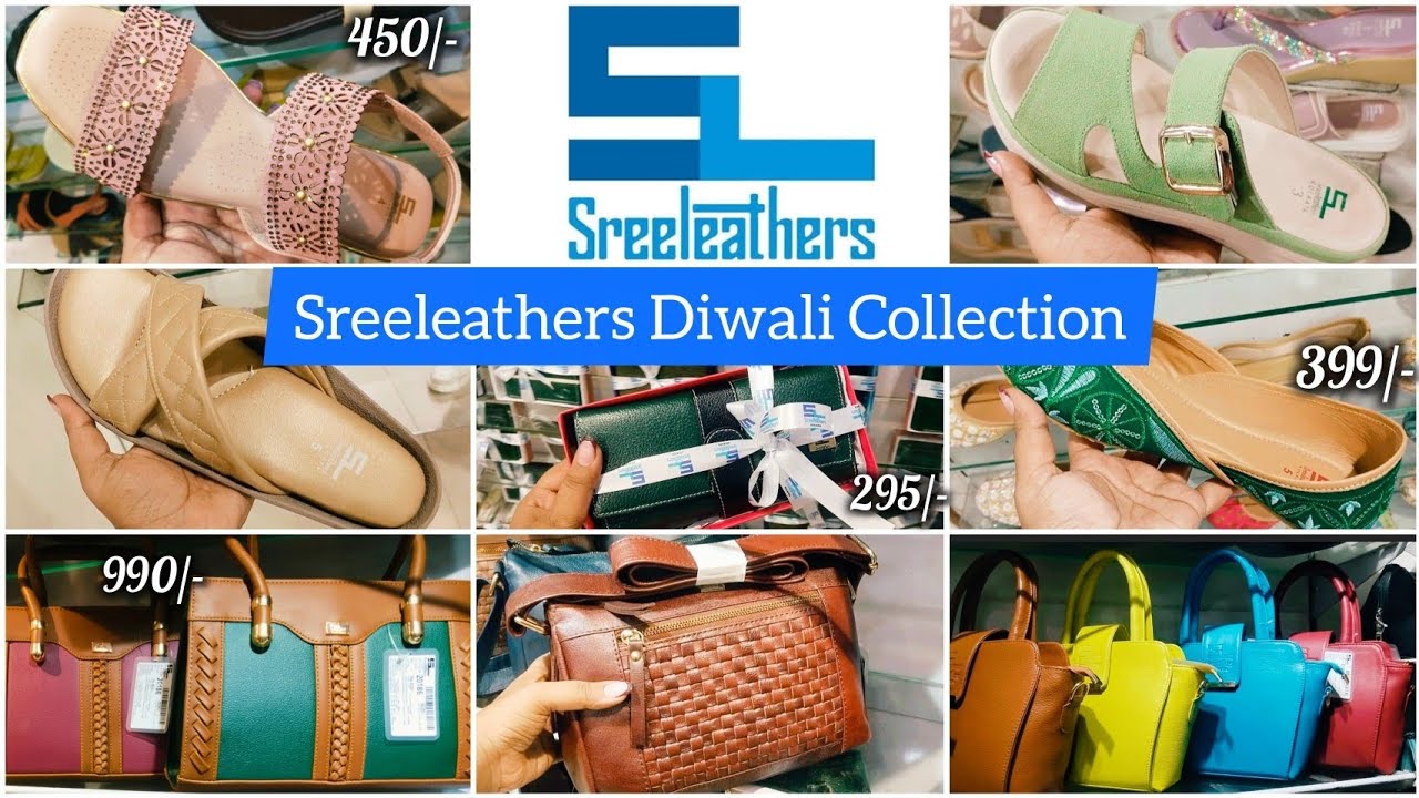 Sreeleathers Footwear and Bags Collection For Diwali And Bhaifota Special | Sreeleathers Kolkata | 