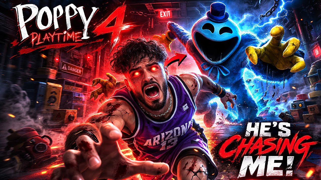 I SURVIVED POPPY PLAYTIME LIVE 😱 CHAPTER 4