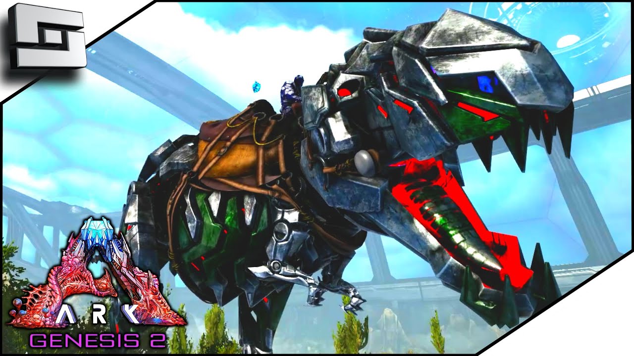 Taming A Level 180 Tek Rex In Ark Genesis 2! E15