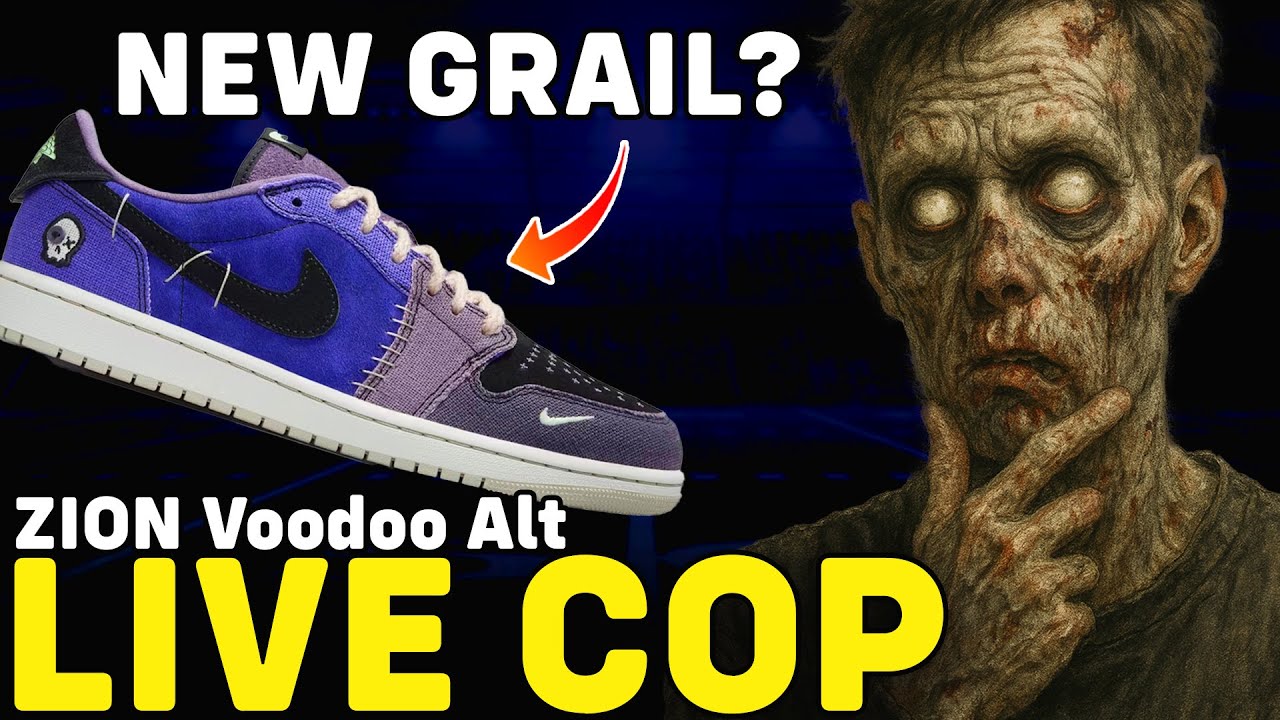 LIVE COP: AIR JORDAN 1 LOW VOODOO