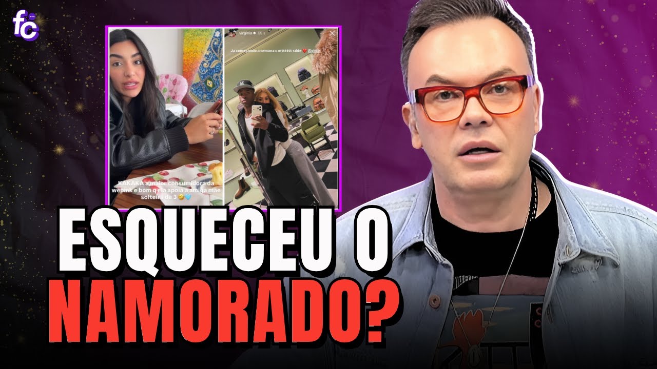 Virginia posta que está solteira, mas esqueceu do namorado?