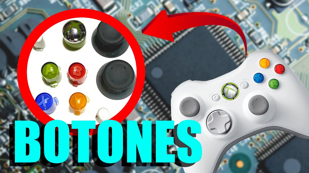 Aprende reparar los todos los botones de mando XBOX 360