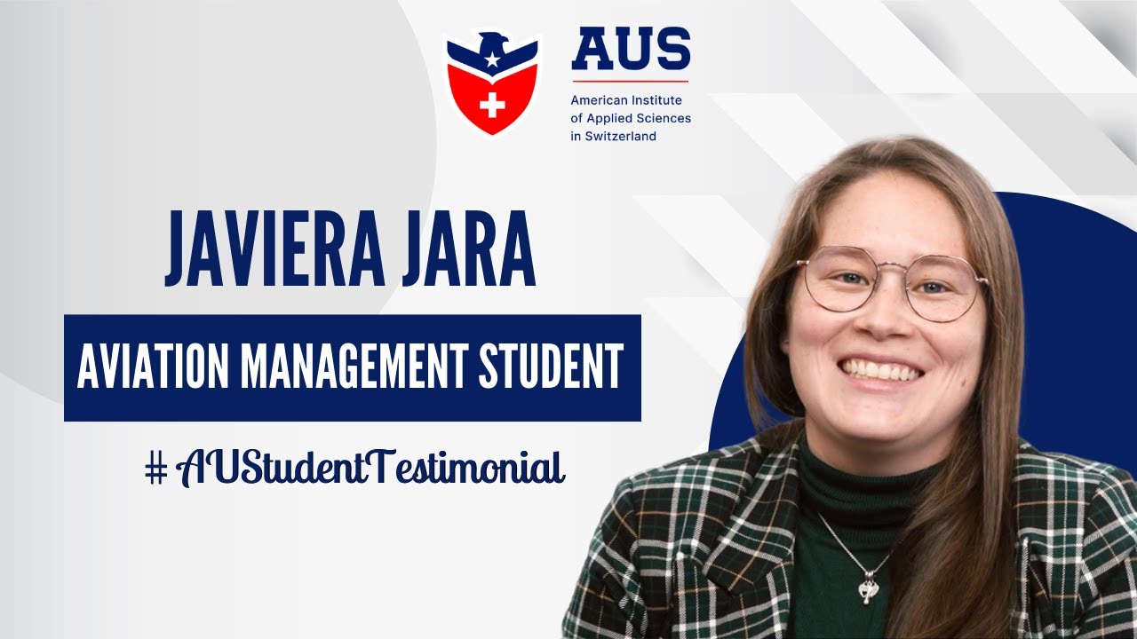 Student Testimonial - Javiera, Master student in Aviation Management