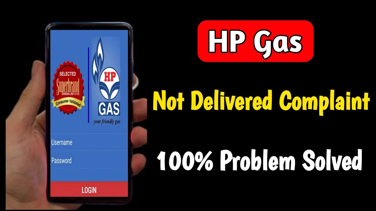 hp gas not delivered complaint
