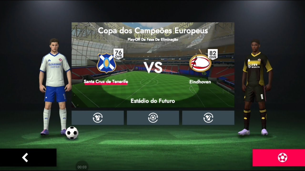 Jogo de volta play-off liga dos campeões! Virada espetacular!