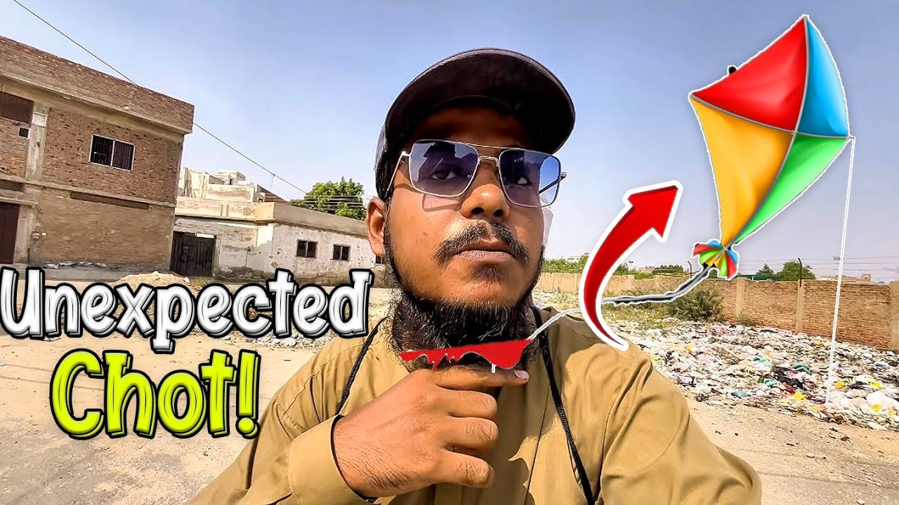 Patang Se Chot Lag Gayi 😱 Kite Flying Gone Wrong | Junaid Ali Journey