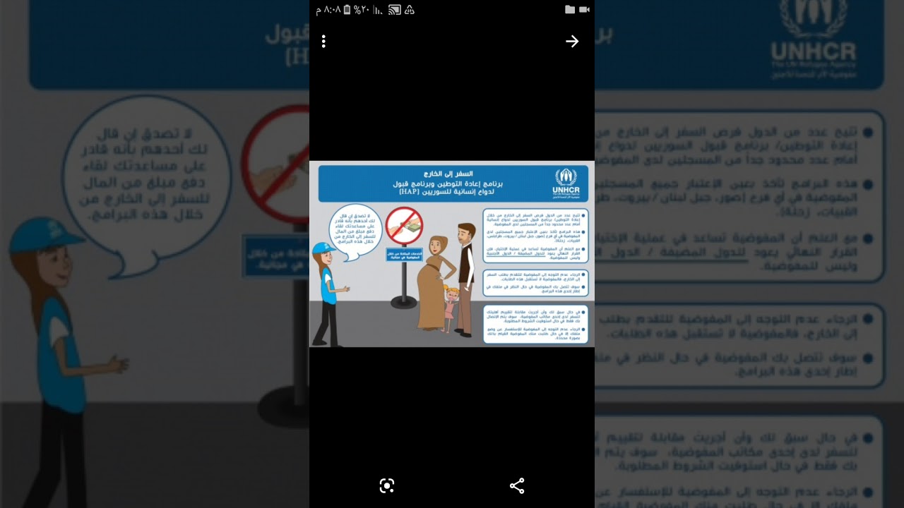 معايير إعادة التوطين