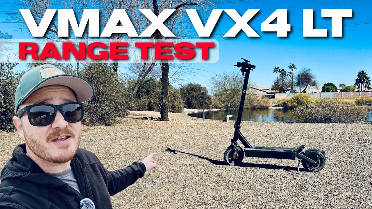 VMAX VX4 LT Electric Scooter RANGE Test Reveals Surprising Results
