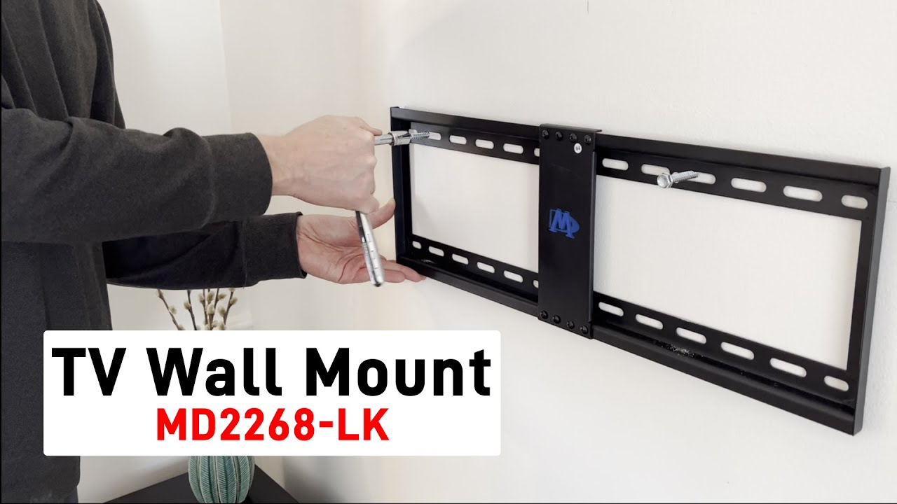 How to Hang TV on Wall - MD2268-LK