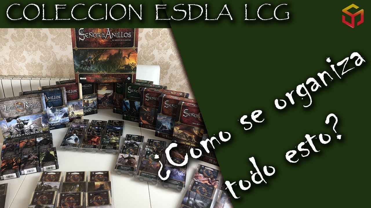 ESDLA LCG GUARDAR Y  ORGANIZAR coleccion. Explicación de contenido
