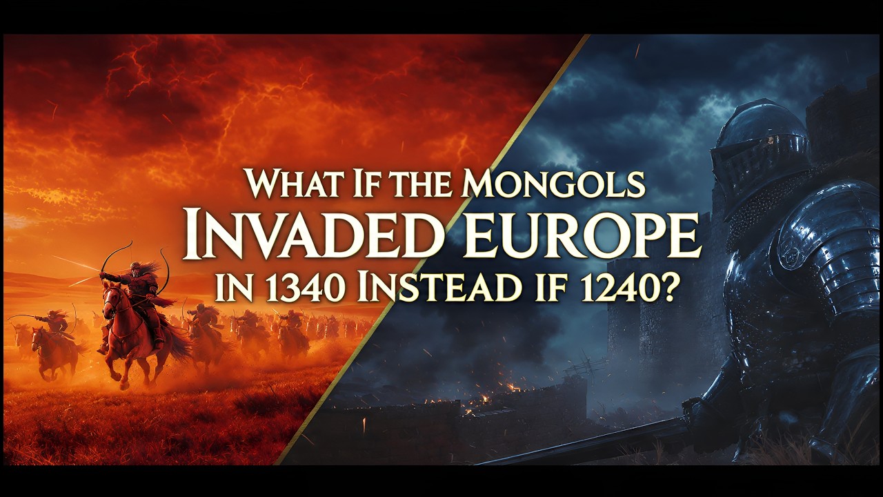 What If the Mongols Invaded Europe in 1340 Instead of 1240? #MongolEmpire,