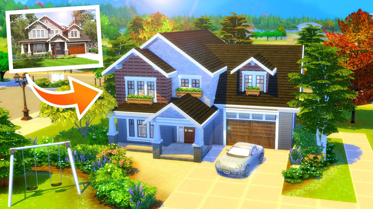 Family Craftsman // Real to Sims // Sims 4 Speed Build