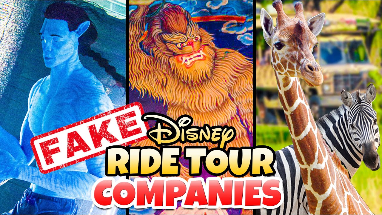 Top 5 Fake Disney Ride Travel Companies at Disney World - Animal Kingdom