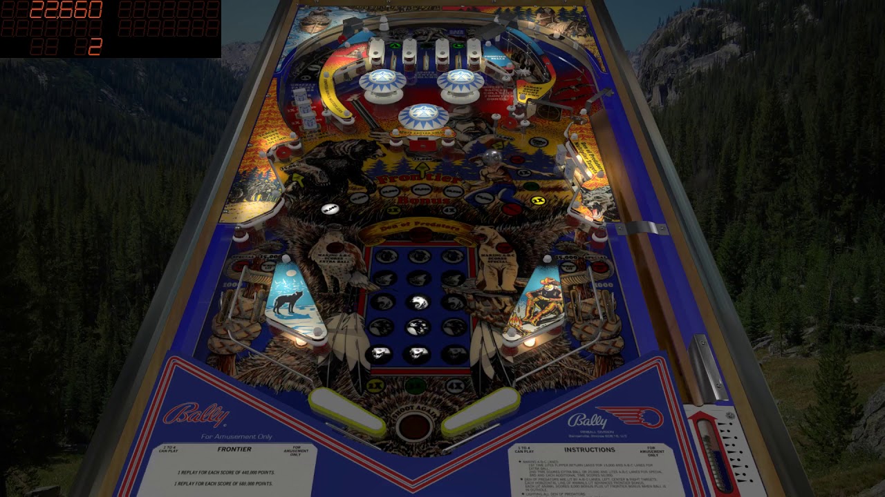 Frontier Pinball VPX